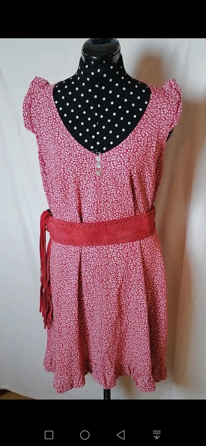 Robe mi-longue d'été fleurs Taille 3XL J. B Fashion - photo numéro 2