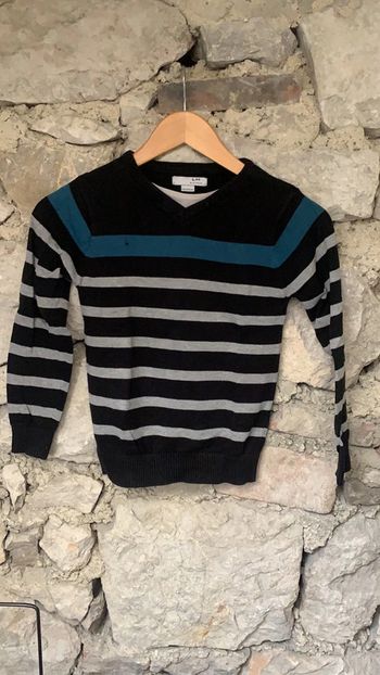 Pull rayé La Halle ~