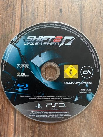 Jeu ps3 en loose - shift unleashed 2