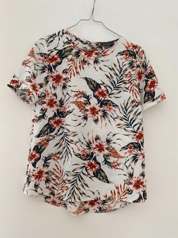 T-shirt à motif fleuri Primark XS
