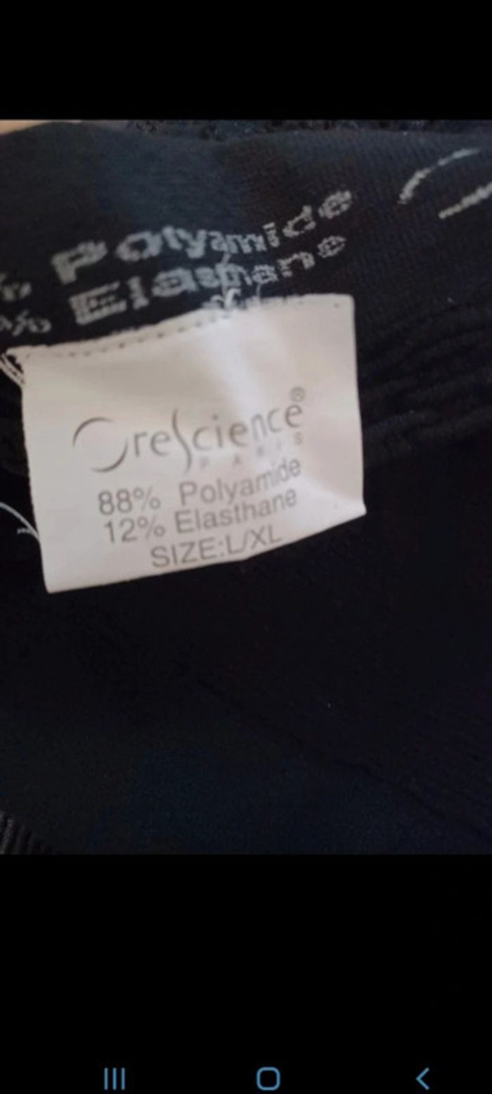 Leggins minceur effet gainant taille s/m orescience - photo numéro 2