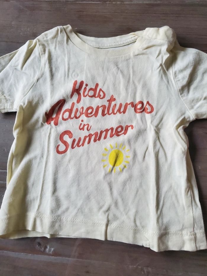 Lot de 3 t-shirts 6 mois - photo numéro 2
