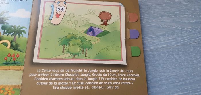 Livre tirette Dora et l'arbre chocolat - photo numéro 4