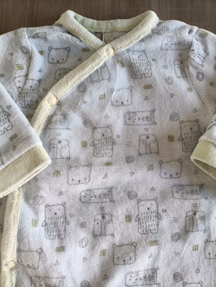 Lot de 2 pyjamas Orchestra 1 mois - photo numéro 6