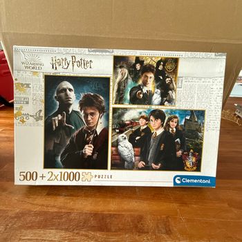 Harry Potter, 3 puzzle 500 + 2 x1000 pièces