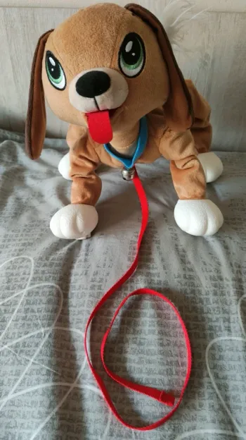 🐶Peppy Pups Les Toufous, Peluche interactive chien 🐶