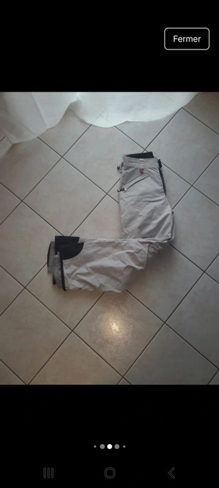 Pantalon de Ski Orage / Taille M / Gris / Bon état - photo numéro 5
