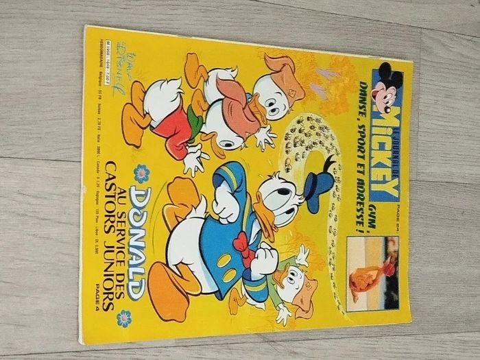 Lot Vintage 7 magazines Journal de Mickey année 1984 L060  7596080837 - photo numéro 10