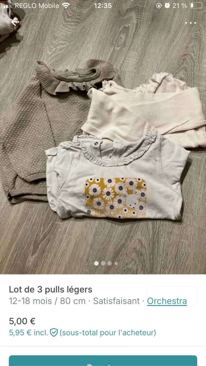 3 pulls léger