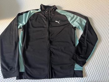 Gilet puma noir et bleu