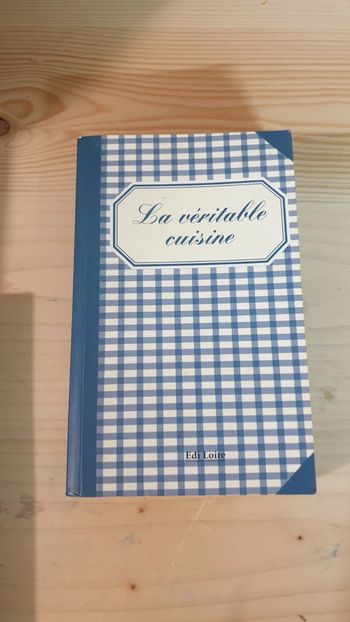 Livre La véritable cuisine