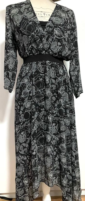 Robe longue voile Cop copine femme taille 38
