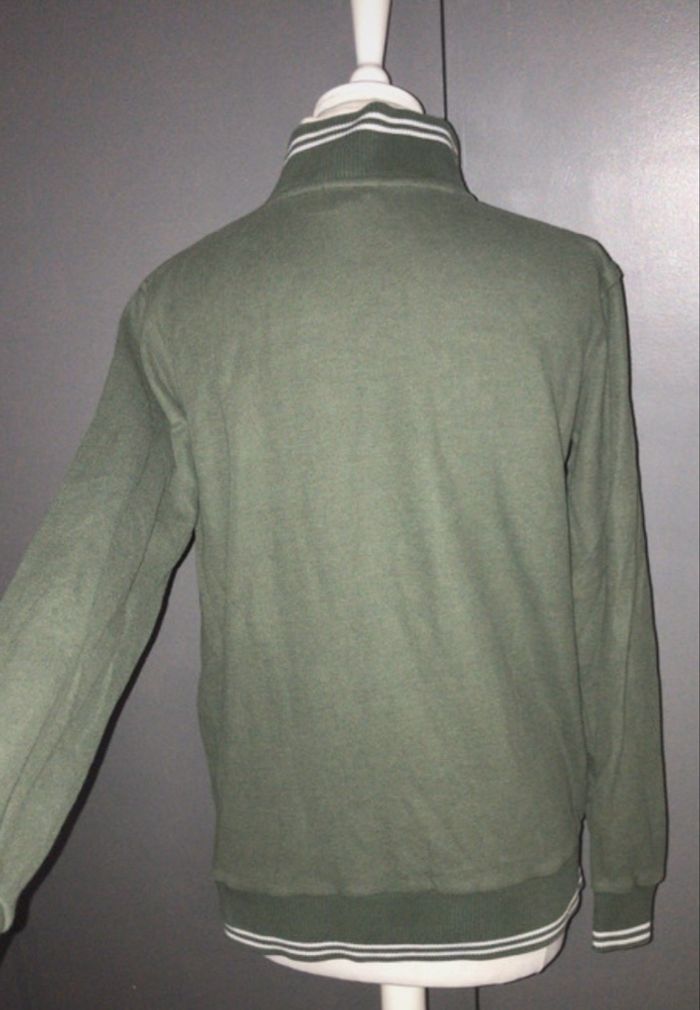 🧥 Pull zippé Emporio Armani vert kaki – Taille M - photo numéro 4