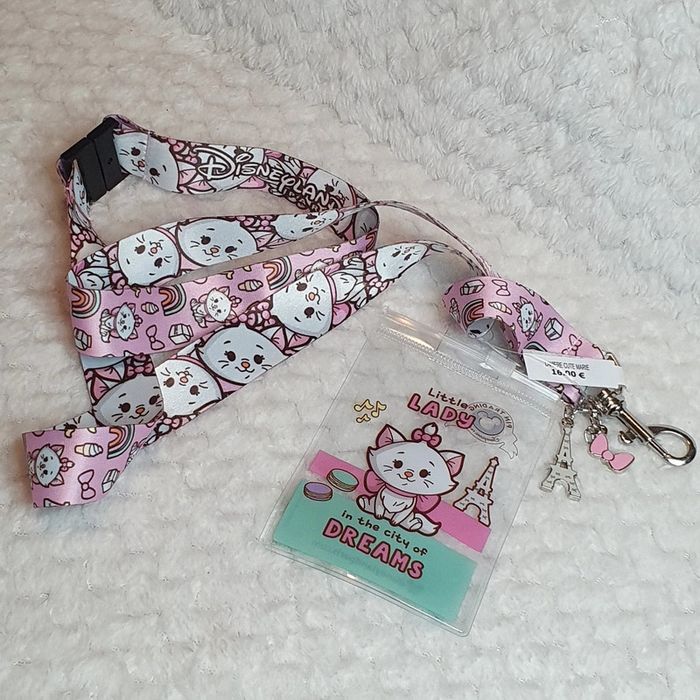 Lanière tour de cou disney les aristochats disneyland - photo numéro 2