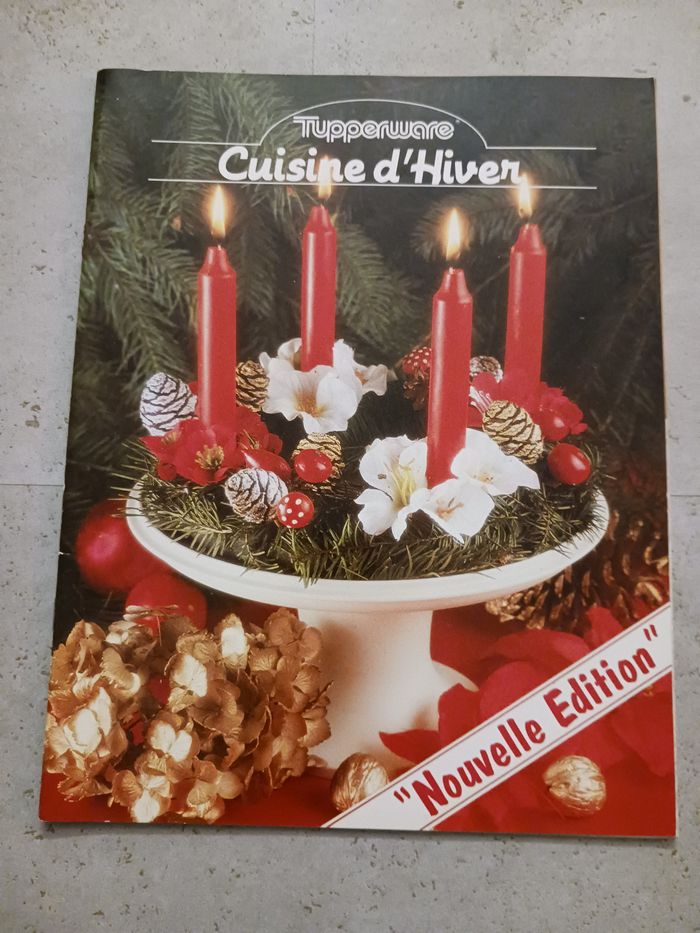 livre de recettes cuisine d'hiver Tupperware