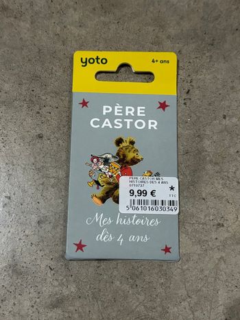 Carte yoto père castor neuve 