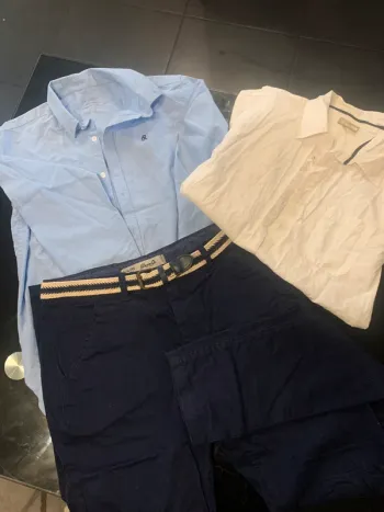 Lot chemises et pantalon