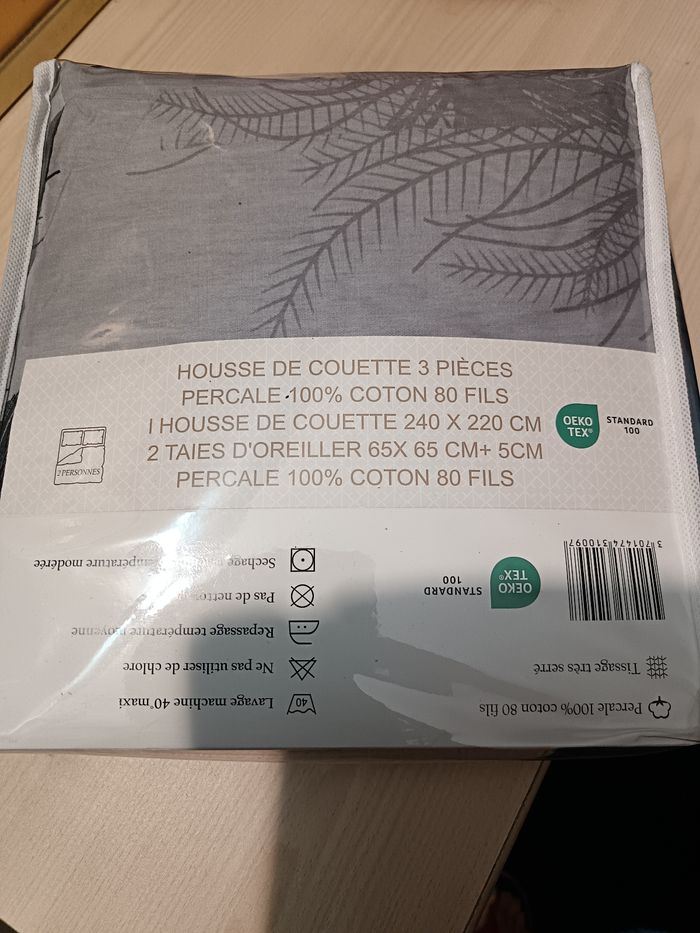 Parure de lit 80 fils - photo numéro 2
