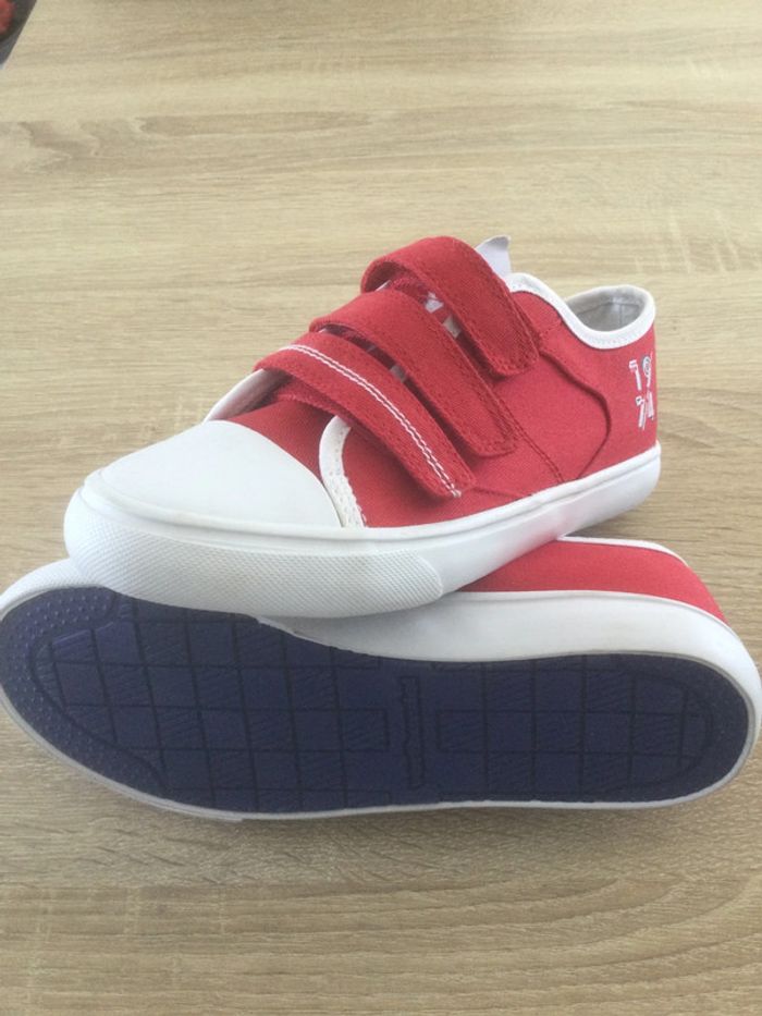 Chaussures scratch rouges - photo numéro 2