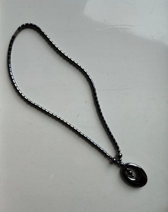 Collier pierre de lave