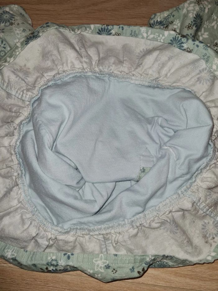 Robe hiver 18 mois fleurs bleues - photo numéro 8