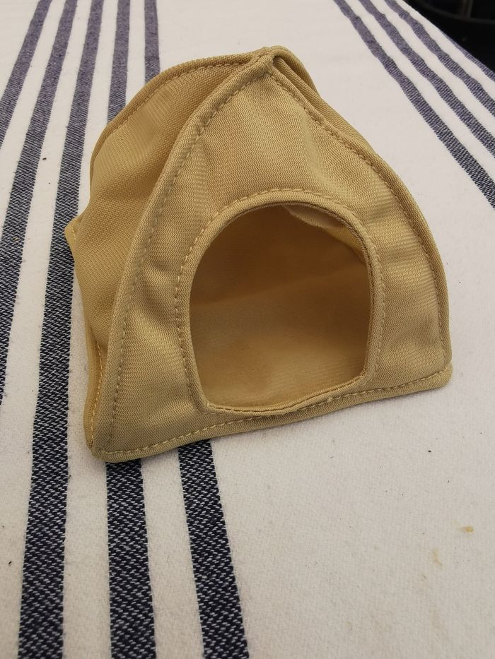 Tente en tissu beige Lego