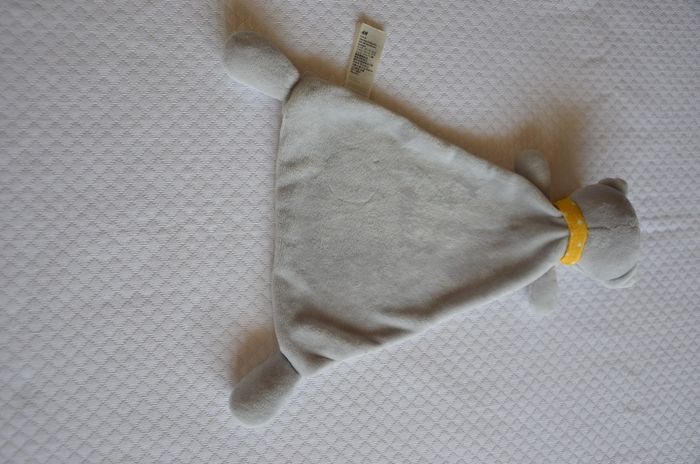 DOUDOU PLAT CHAT GRIS * H&M * 1601 - photo numéro 4