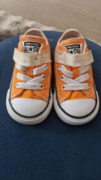 Converse bébé orange