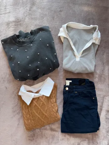 Lot de 4 vêtements femme taille S en très bon état