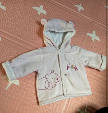 Manteau fille rose Winnie l’ourson 