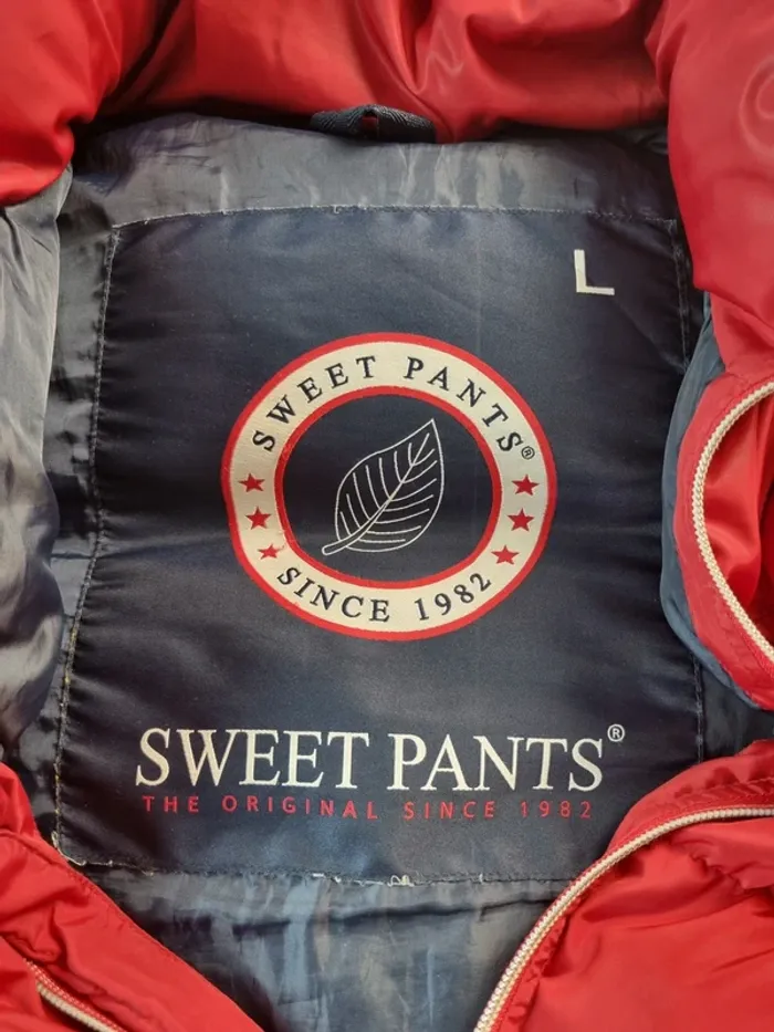 Doudoune Sweet Pants rouge Femme Taille L - photo numéro 2