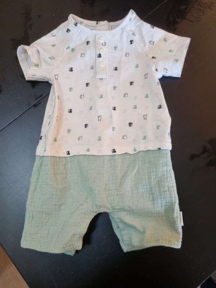 Combishort bébé