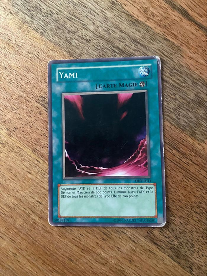 Carte Yu-Gi-Oh! Yami DDY-F041 1996