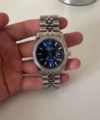 Rlx datejust bleu