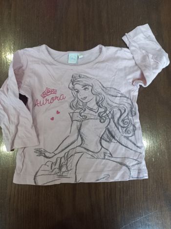 T-shirt M.L. "Aurore" disney 18mois