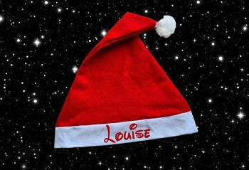 Bonnet de Noël enfant personnalisé