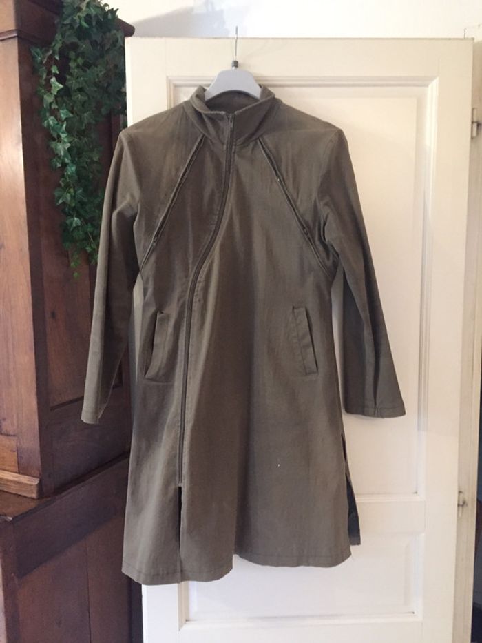 Veste longue kaki - photo numéro 2