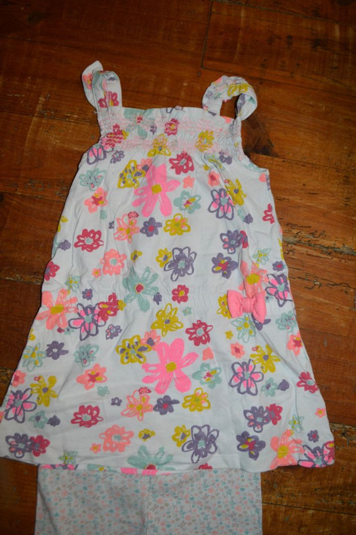 Ensemble débardeur + legging court Gémo 2 ans - photo numéro 2