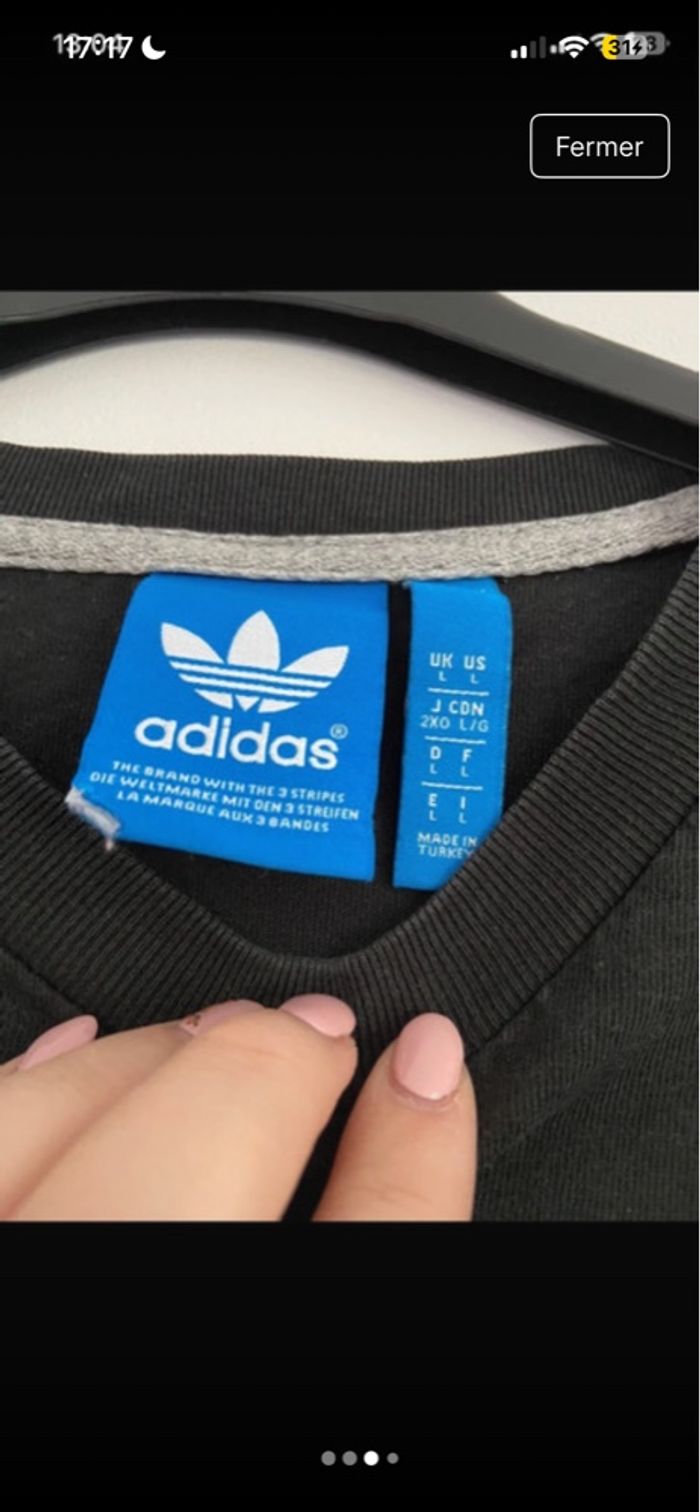 T-shirt adidas - photo numéro 3