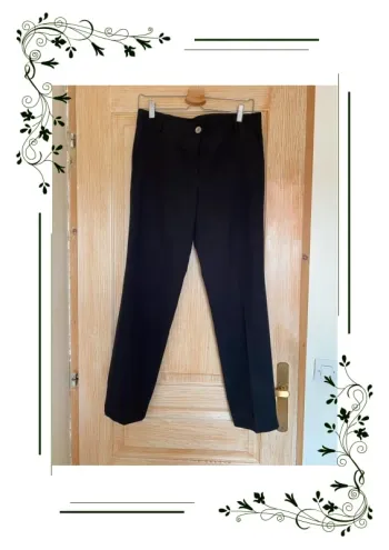 Pantalon droit Samsara noir 38/40
