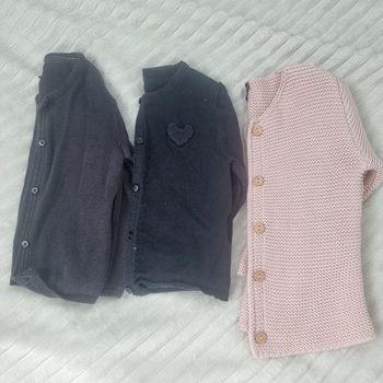 Lot de 3 gilets fille Kiabi