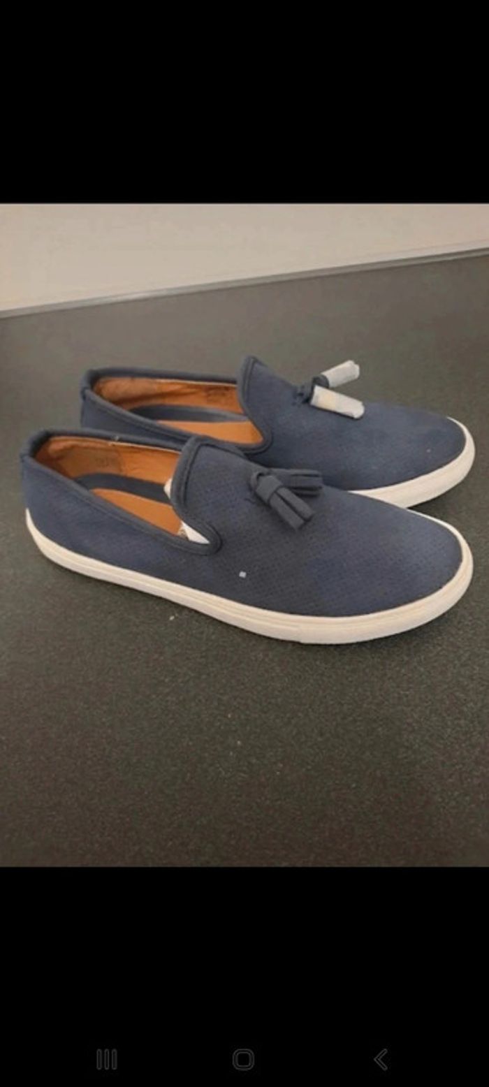Mocassins en cuir neuf 40 - photo numéro 2