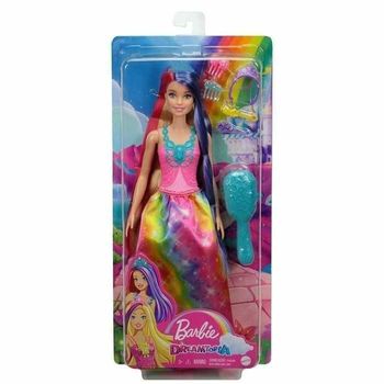 Barbie Poupée Royal Dreamtopia Avec Cheveux Bicolores