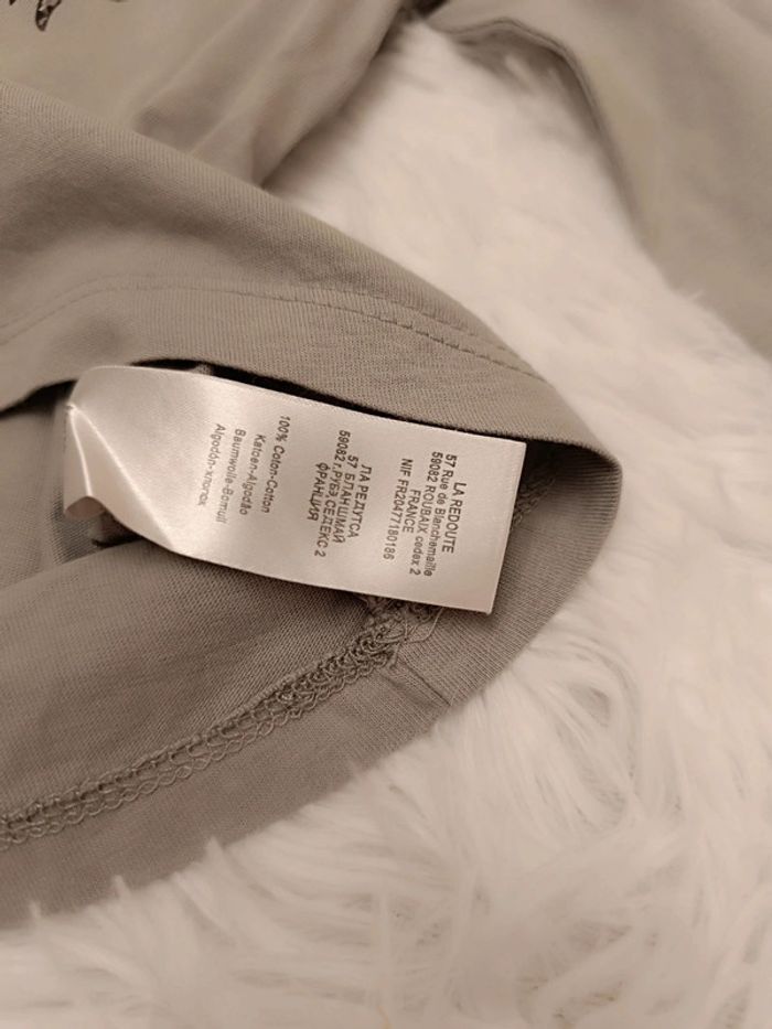 Tshirt manches longues noeuds papillons T. 4 ans Okaou - photo numéro 5