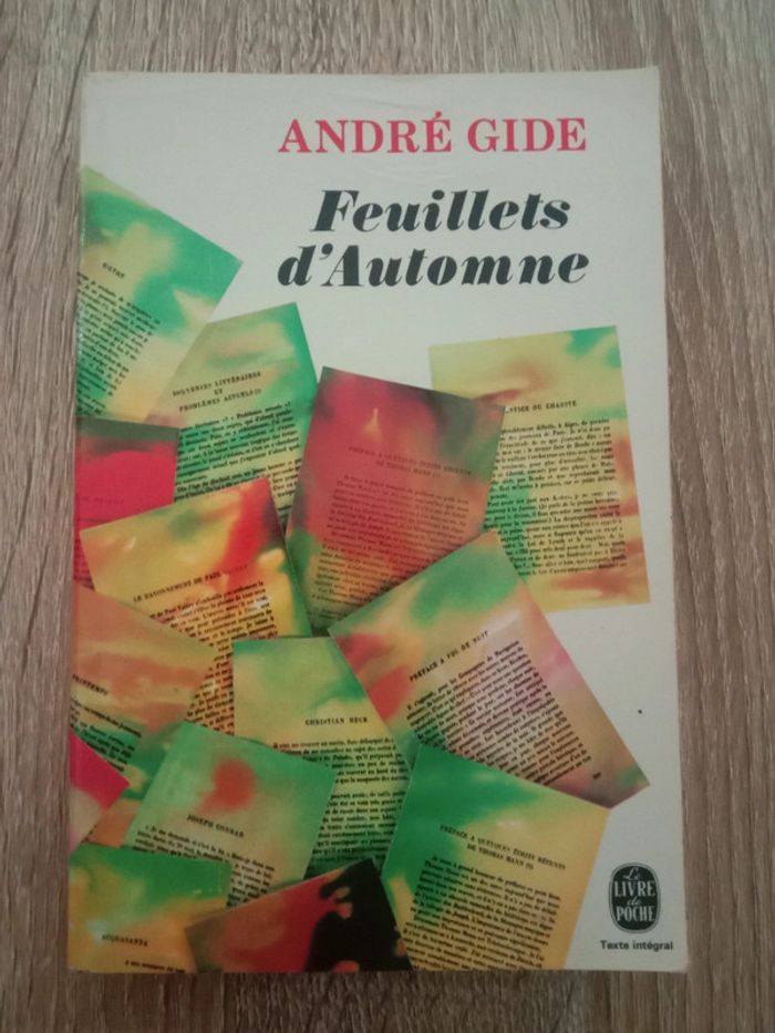 * André Gide - Feuillets d'Automne