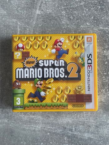 Jeu pour Nintendo 3DS, New super mario bros 2 en français.
