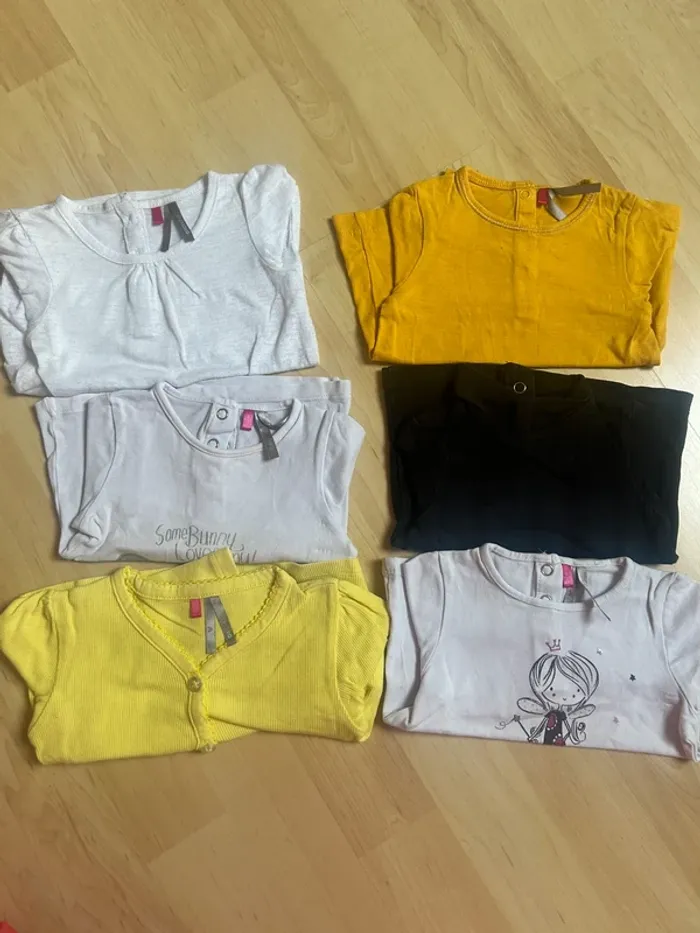 6 tee shirt manche longue