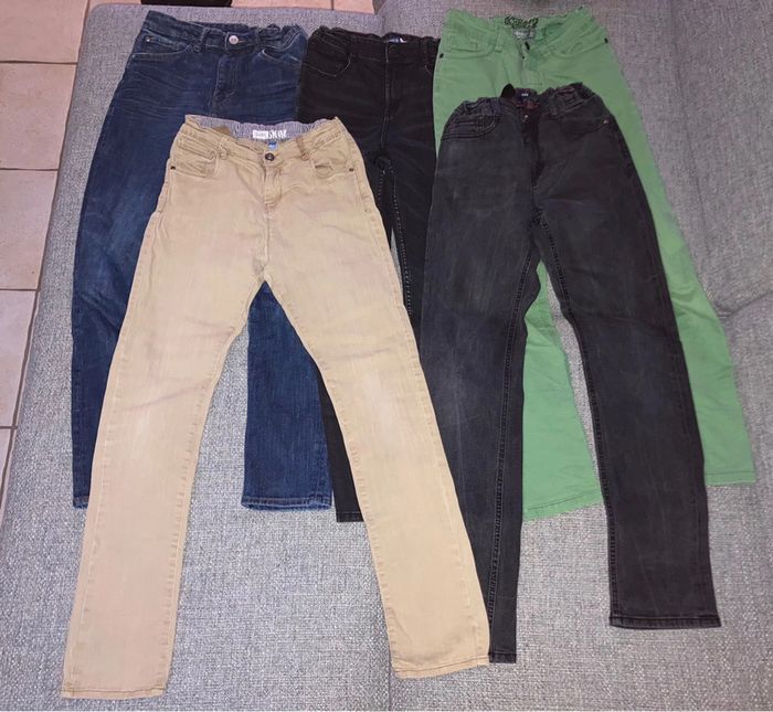 Lot de 5 jeans 14 ans