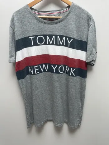 T-shirt Gris Tommy Hilfiger Homme XL - New York
