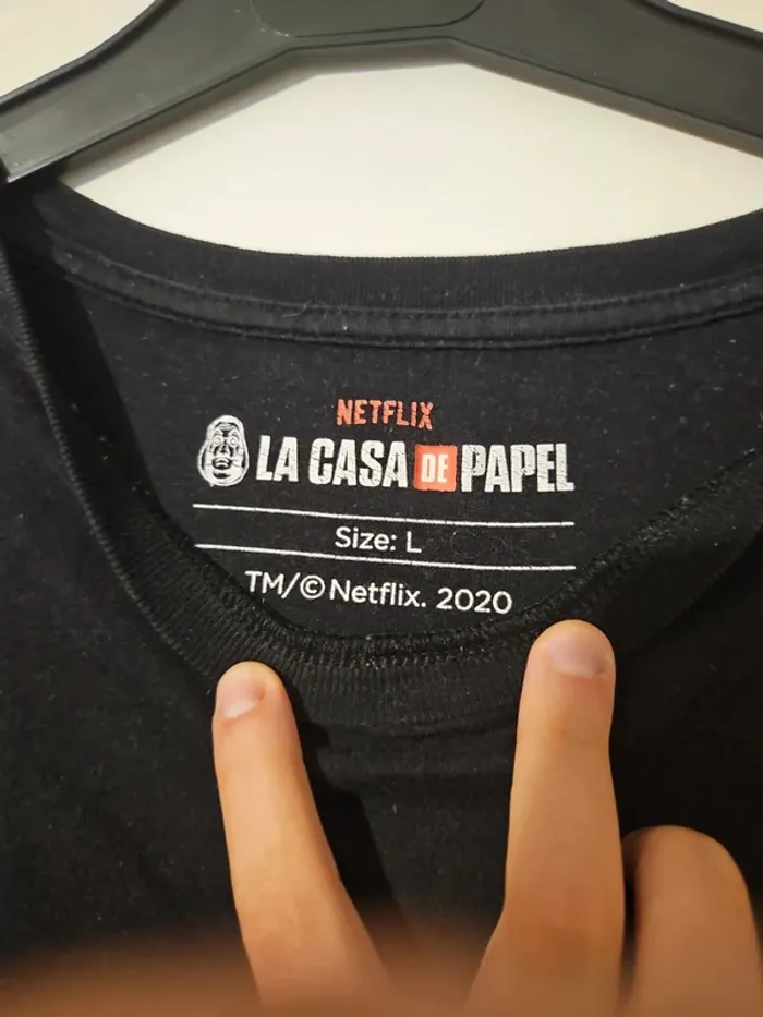 Tee shirt la casa de papel - photo numéro 2